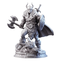 Barbarian Warrior Miniature
