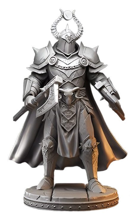 Dread Knight - Abyssal Warlord Miniature
