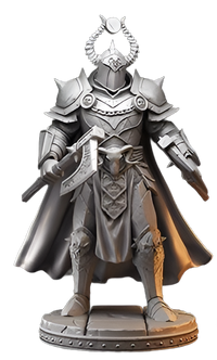 Dread Knight - Abyssal Warlord Miniature