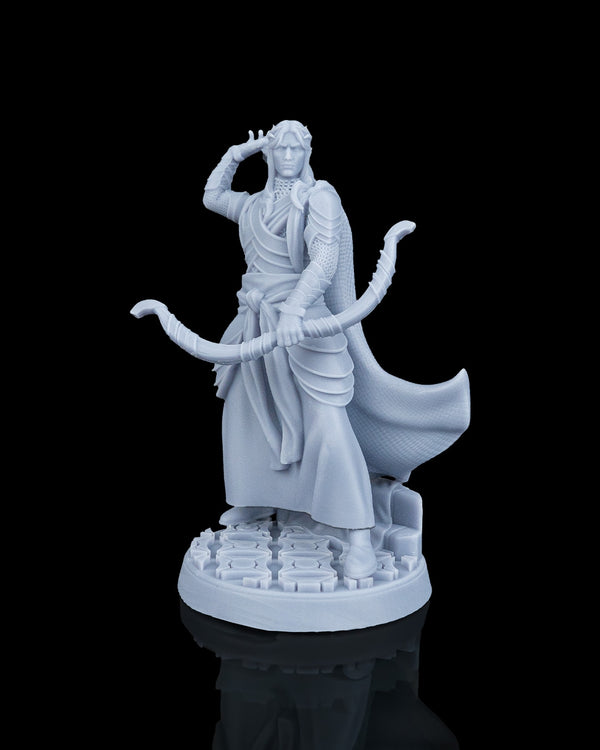 Elduin Alaren - Elven Archer Ranger Tabletop Miniature