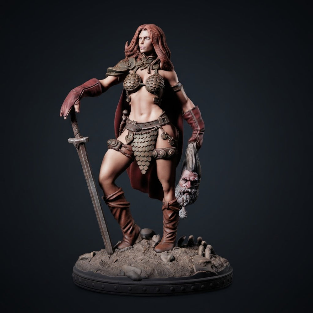 Valiant Barbarian Queen