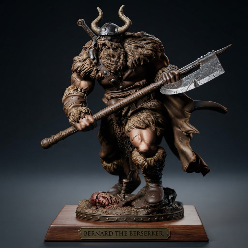 Berserker Viking Warrior Miniature