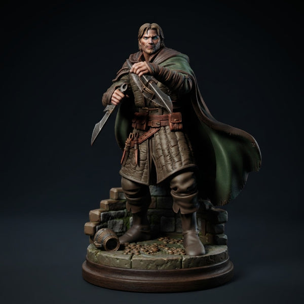 Human Rogue Miniature - Stealthy Thief