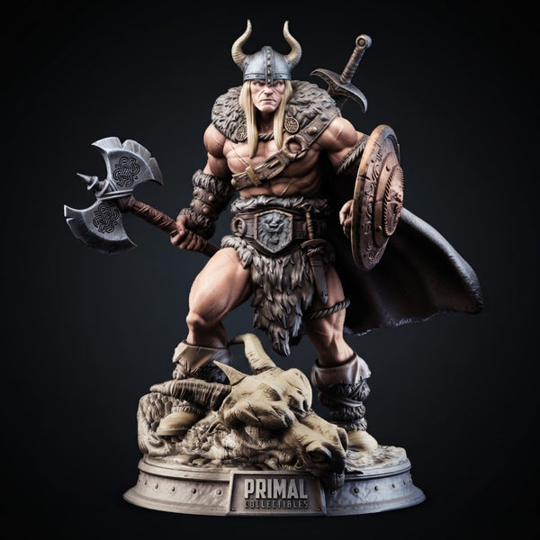 Barbarian Warrior Miniature