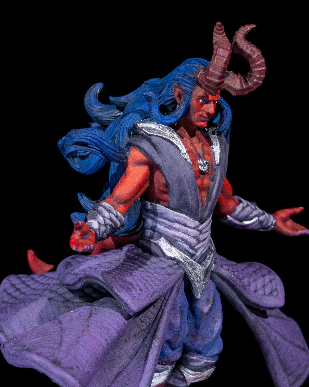 Caleb Horned Sorcerer Tabletop Miniature