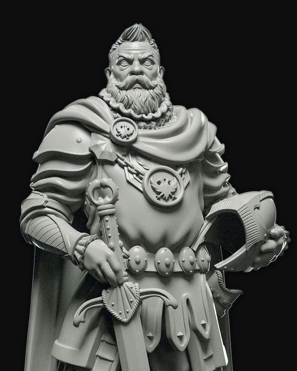 Daario the Guard Captain Fantasy Miniature