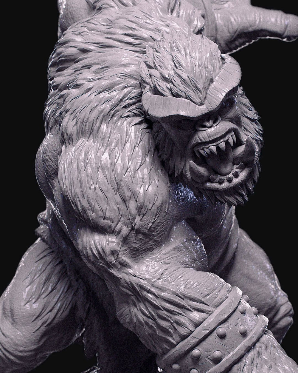 Demon Brute Berserker Monster Miniature