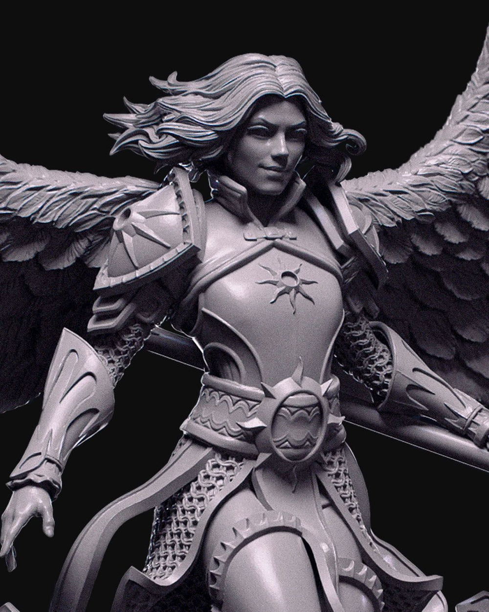 Dianna the Lightbringer Angel Warrior