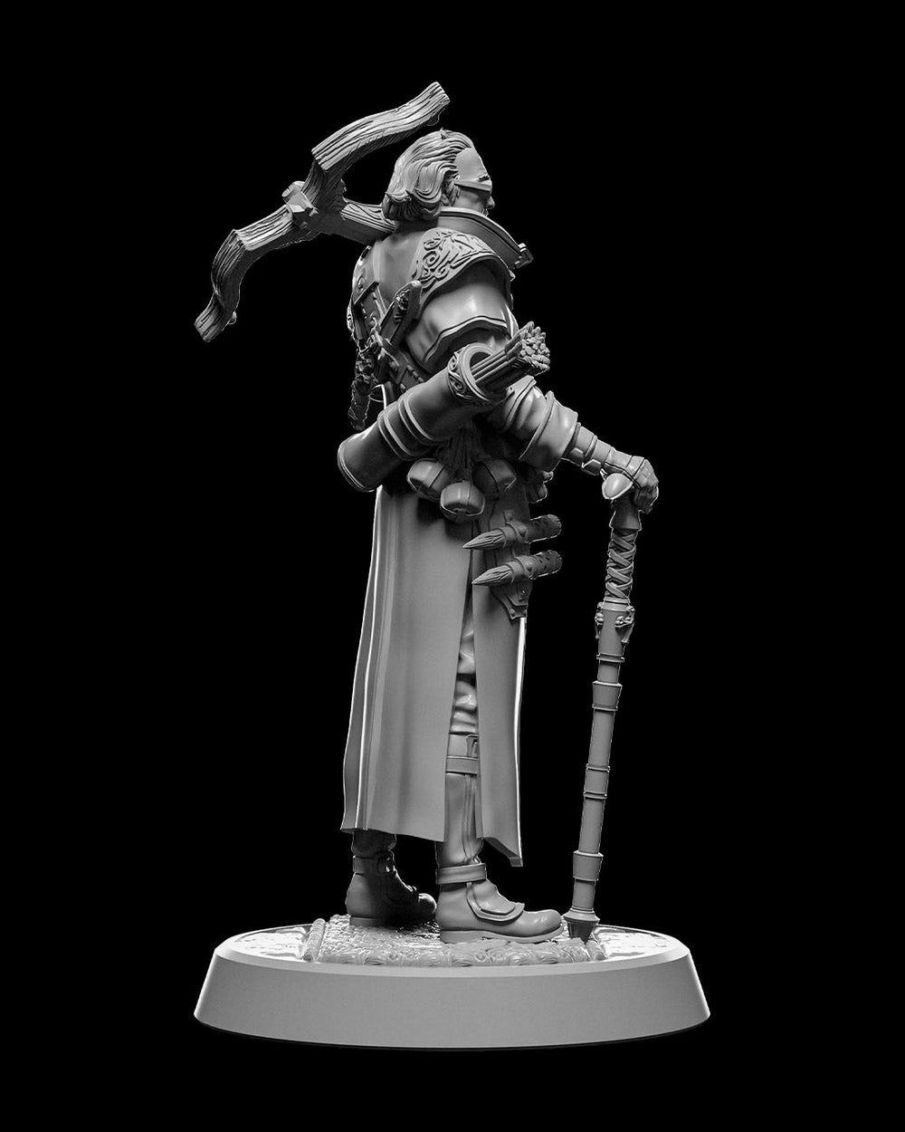 Diecarn Wanderer Miniature – Steampunk Adventurer