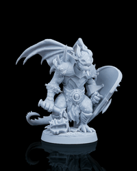 Drakin Brute Warrior Enemy Miniature