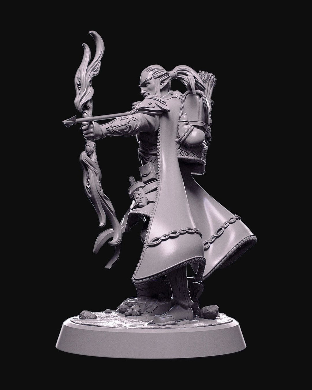 Elduin Alaren Elf Archer Miniature