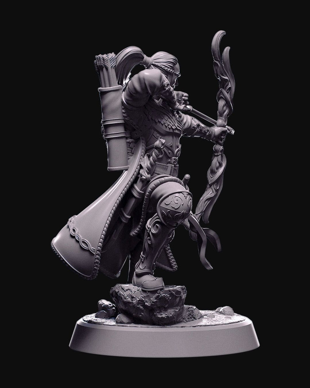 Elduin Alaren Elf Archer Miniature