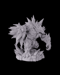 Glacier Golem Ice Elemental Figure