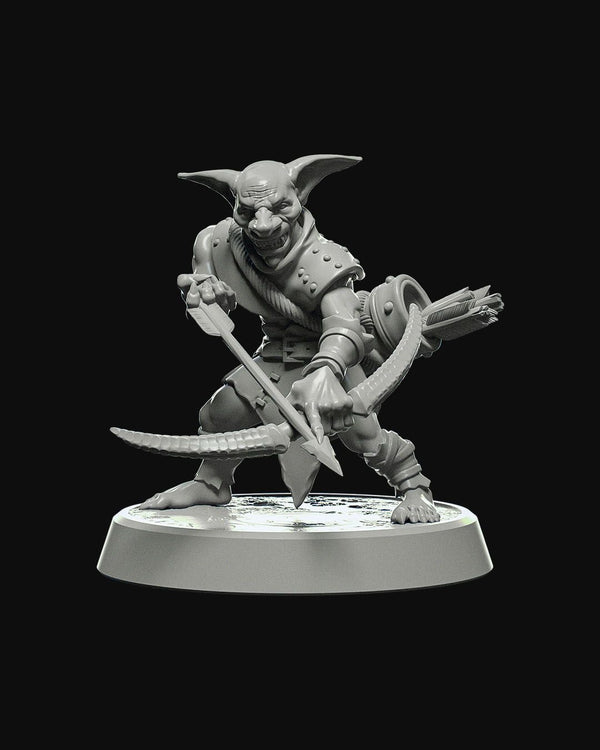 Goblin Archer Warrior Miniature