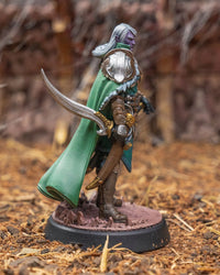 Levin Dual-Blade Warrior Fantasy Miniature