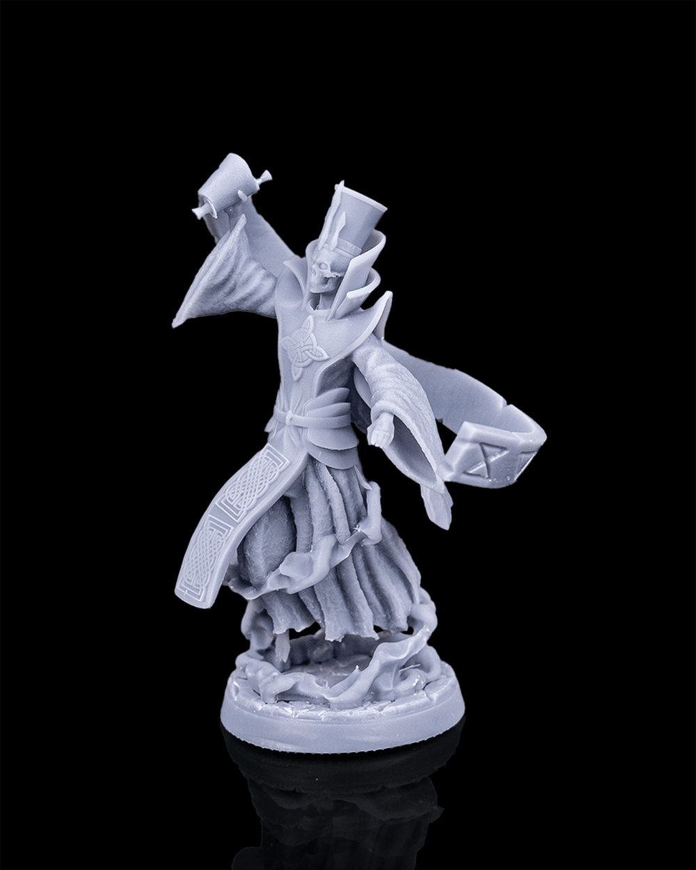 Nechrus Lord of Bones Undead Lich Miniature