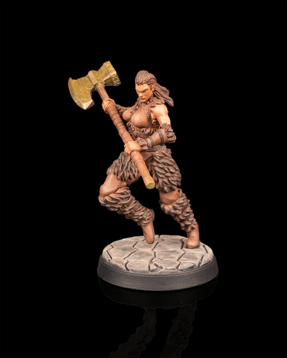 Rinessa Brutus Barbarian Hero Miniature