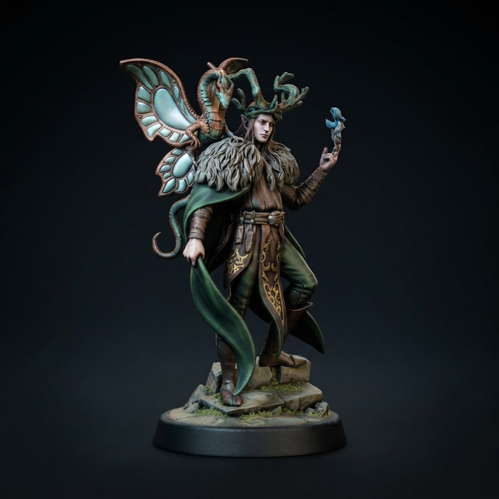 Sylvan Archdruid with Fairy Dragon