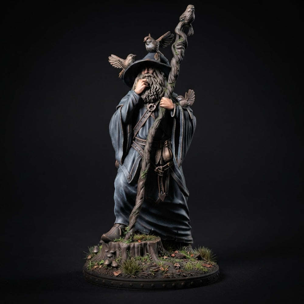 Wise Wizard of the Woods Miniature