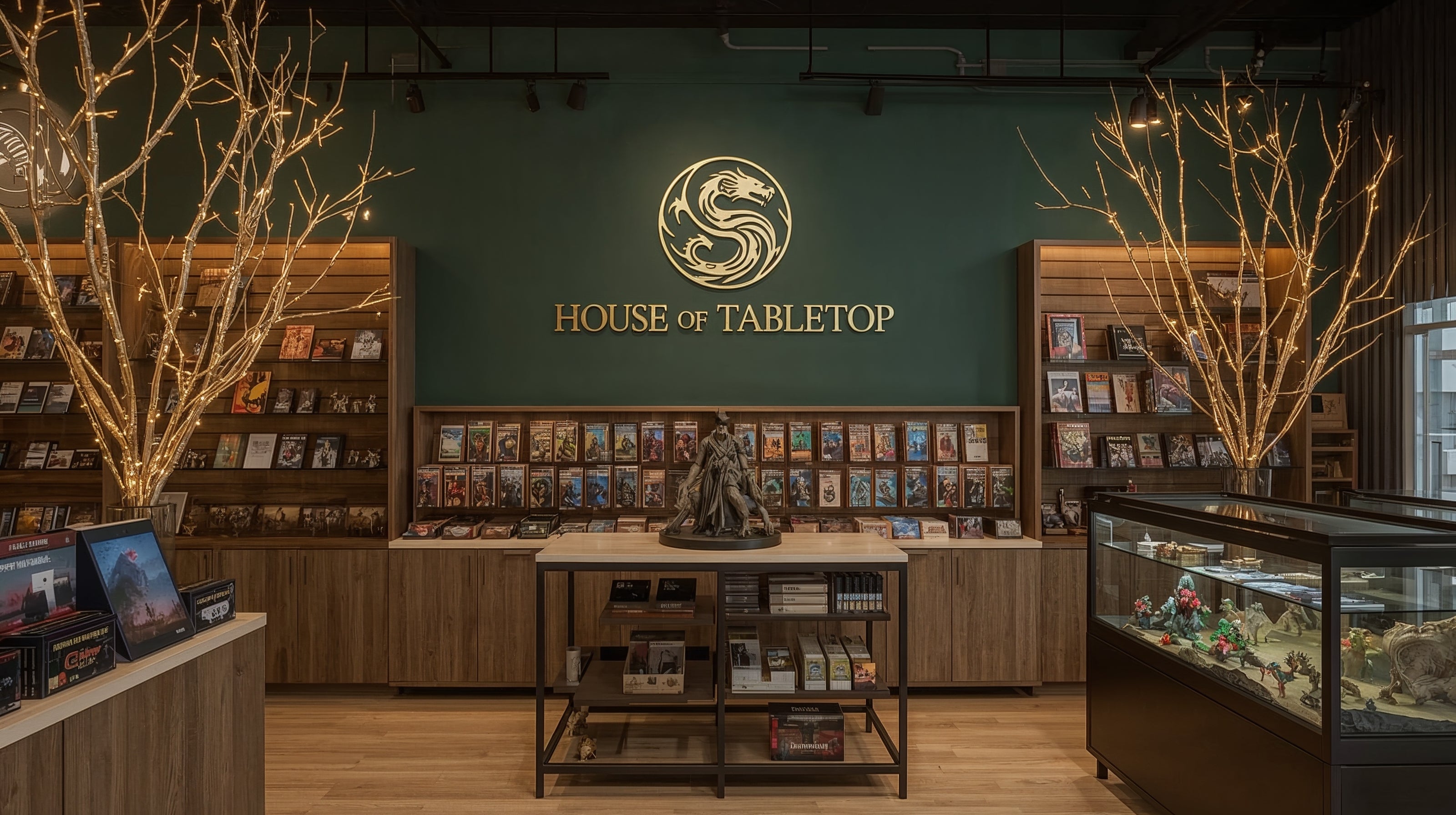 Inside the House of Tabletop workshop and showroom